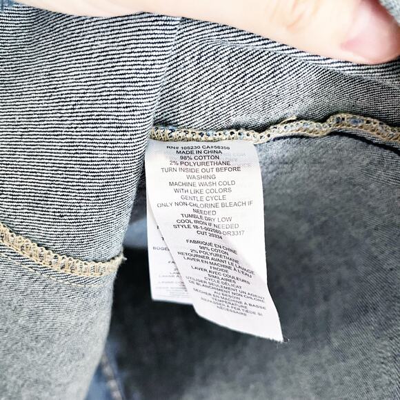 Current/Elliott The Frayed Edge Denim Shift Dress - Picture 7 of 9